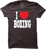Pánské boxerské tričko I love boxing