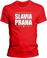 Pánské červené tričko Slavia futsal - Slavia Praha