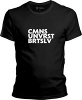 Pánske čierne tričko UK - CMNS UNVRST BRTSLV