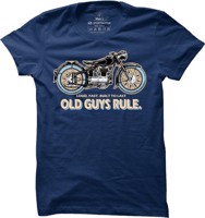 Pánské motorkářské tričko Old guys rule