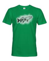 Pánské rybářské tričko s potiskem Štiky - skvělý dárek pro rybáře