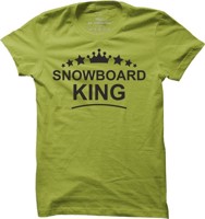 Pánské snowboardové tričko Snowboard king
