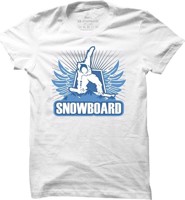 Pánské snowboardové tričko Winter Sport Snowboard