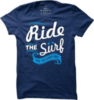 Pánské surfové tričko Ride the Surf