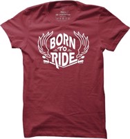 Pánské tričko Born to ride