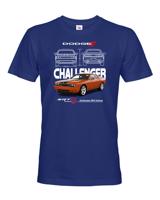 Pánské tričko Dodge Challenger SRT Hellcat - kvalitní tisk a rychlé dodání