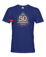 Pánské  tričko k 50. narozeninám - ideální dárek k 50. narozeninám