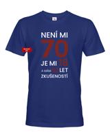 Pánské tričko k 70. narozeninám - ideální dárek k 70. narozeninám