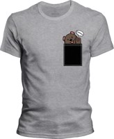 Pánské tričko Medvěd kapsa