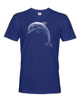 Pánské tričko s potiskem delfína - skvělý dárek pro milovníky zvířat