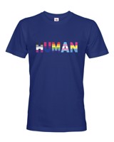 Pánské tričko s potiskem Human - LGBT pánské tričko