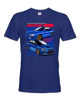 Pánské tričko s potiskem Subaru WRX STI 2 -  tričko pro milovníky aut