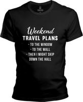 Pánské tričko Víkendový plán - Cestování