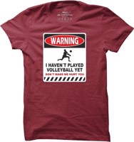 Pánské volejbalové tričko WARNING