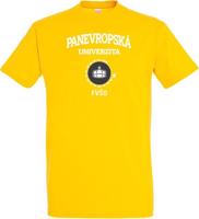 Pánské zlaté tričko PEUNI - FVŠO