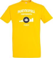 Pánské zlaté tričko PEUNI - FVŠPP