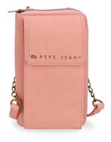 Pepe Jeans Diane crossbody peněženka na mobil - růžová