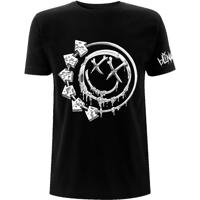 RockOff BLINK-182 Unisex bavlněné tričko : Bones - černé Velikost: XL