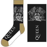 RockOff Ponožky Queen - Crest & Logo
