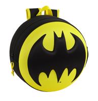 Safta Batman předškolní batůžek kulatý 3D - žluto černý - 31 cm