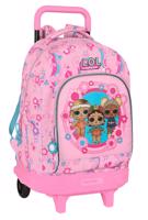 Safta LOL SURPRISE! "GLOW GIRL" dívčí školní batoh na kolečkách - 33L