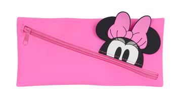 Safta Silikonový penál Minnie Mouse - růžová