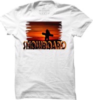 Snowboardové tričko Snowboard Sunset pro muže