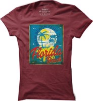 Surfové tričko Florida Beach pro ženy