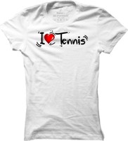 Tenisové tričko I Love Tennis pro ženy