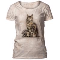 The Mountain Dámské tričko Maine Coon Cat Velikost: XXL