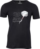 Tričko černé pánské Klárka - Růže