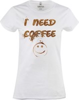Tričko dámské I need Coffee