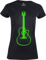 Tričko dámské Neon Guitar