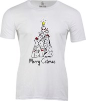 Tričko pánské Merry Catmas