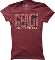 Volejbalové tričko Volleyball on the Beach pro ženy