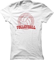 Volejbalové tričko Volleyball Stamp pro ženy