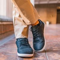 Xero Shoes GLENN M Black White | Pánské barefoot tenisky - 42