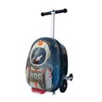 Zinc dětský cestovní kufr s koloběžkou Flyte - Astronaut Sammie - 25L