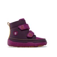 Affenzahn CHAMUDE COMFY JUMP BIRD Berry Dětské zimní zateplené barefoot boty - 23