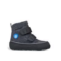 Affenzahn COMFY WALK WOOL MIDBOOT DOG Grey | Dětské zimní zateplené barefoot boty - 32