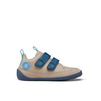 Affenzahn LEATHER SNEAKER BUDDY OCTOPUS Grey Blue Dětské barefoot tenisky - 29