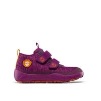 Affenzahn LOWBOOT KNIT HAPPY BIRD Berry Yellow | Dětské celoroční barefoot boty - 27