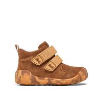 Affenzahn PREWALKER LOWBOOT LEATHER TALKY Affenzahn Brown Dětské první barefoot botičky - 25