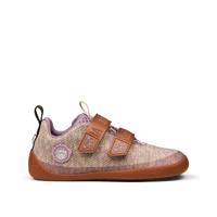 Affenzahn SNEAKER KNIT HAPPY CAT Light Pink Dětské barefoot tenisky - 32