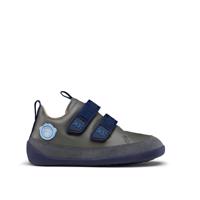 Affenzahn SNEAKER LEATHER BUDDY BEAR Grey Blue Dětské barefoot tenisky - 28