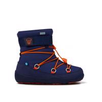 Affenzahn SNOWY WITTY VEGAN SNOWBOOT ELEPHANT Blue | Dětské zimní zateplené barefoot boty - 24