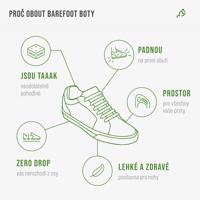 AYLLA BAREFOOT NUNA Red Barefoot tenisky - 42