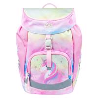 BAAGL Školní batoh Airy Rainbow Unicorn - 16,5 L