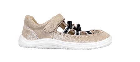 BABY BARE FEBO SUMMER Cappuccino Dětské barefoot sandály - 29