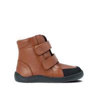 BABY BARE FEBO WINTER Brown Asfaltico Dětské zimní zateplené barefoot boty - 26